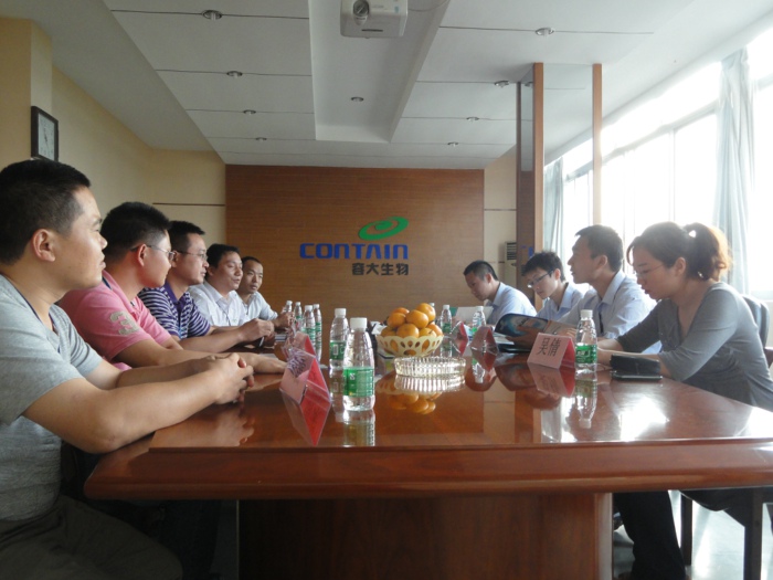 金新农莅临我公司进行质量审计