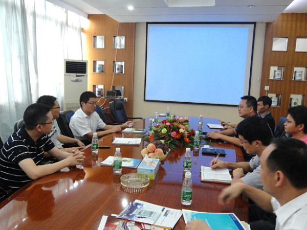 清远市科技局、高新区领导莅临我公司参观指导工作!